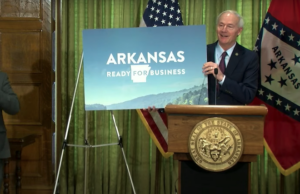 Gov. Asa Hutchinson announced how restaurants will be able to begin opening for dine-in service on May 11.