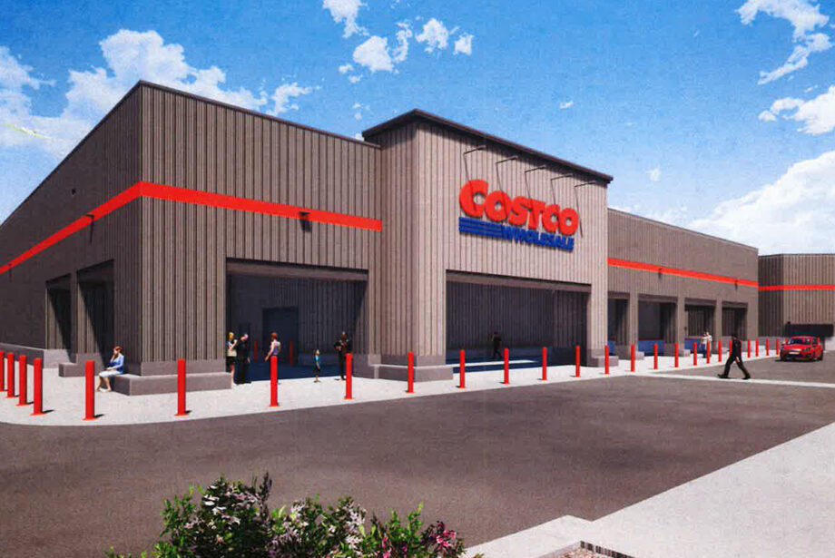 A rendering of a proposed&nbsp;Costco warehouse store on Chenal Parkway in west Little Rock.