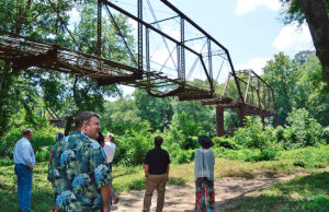 The Southwest Trail will cross the old Saline River Bridge near Benton which will be rebuilt with help from grant money announced this year.