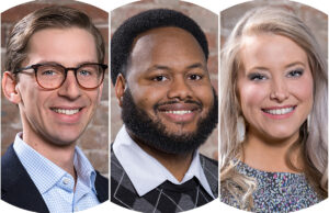 Vince Laborde, Sean Russell and Mara Williams of Abaca in North Little Rock