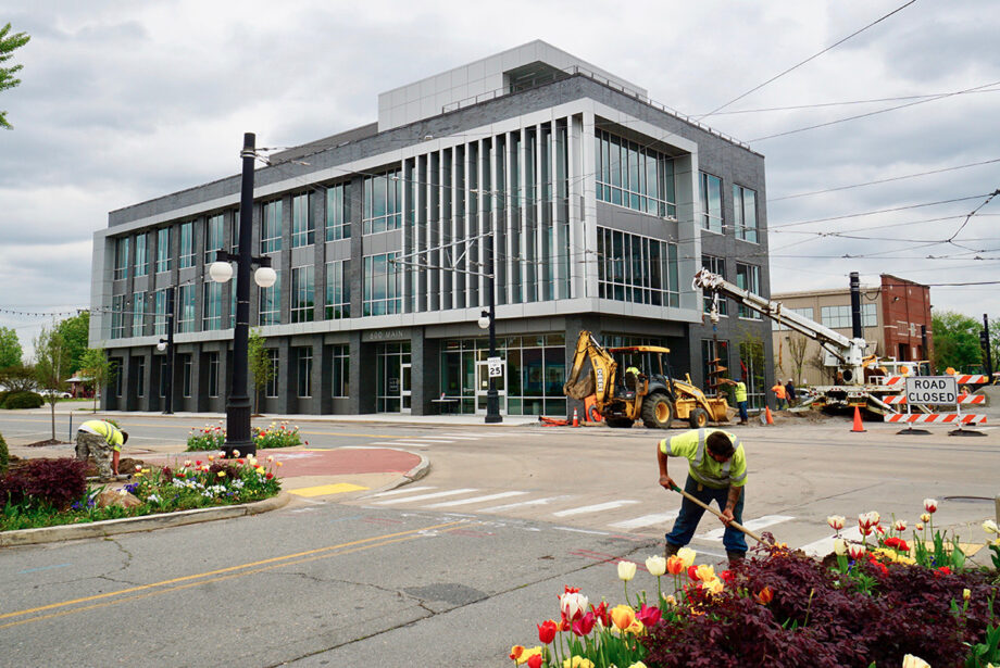 The $7.2 million 600 Main building has one tenant per floor, including its designer, Taggart Architects.