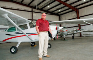John Catlett, director of the aviation program at Ozarka College in Melbourne.