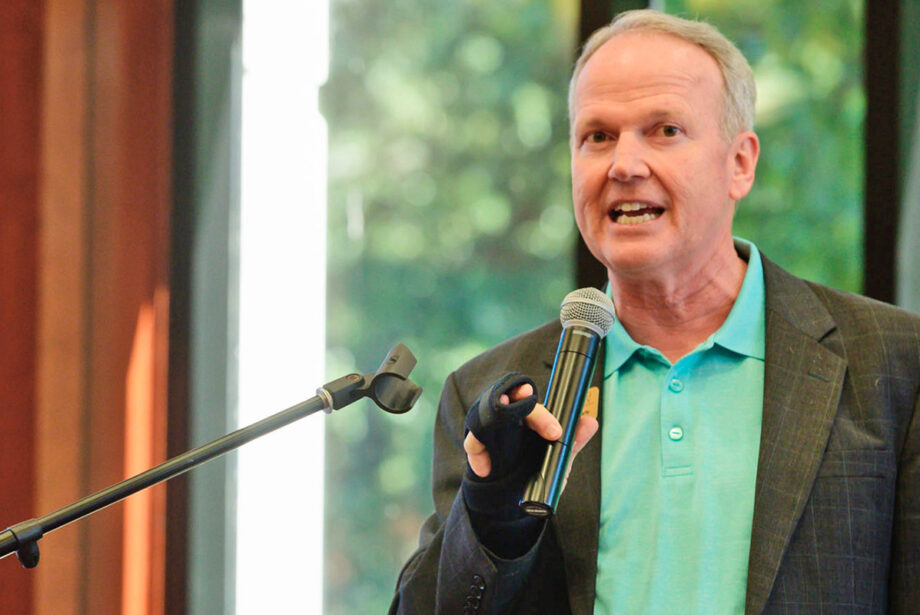 Bruce McLarty, president of Harding University.