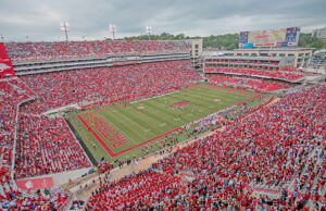 Hunter Yurachek, director of athletics at the University of Arkansas, wants conditions to be safe enough for Razorback fans to come back and feel confident.