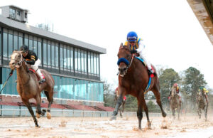 Oaklawn in Hot Springs expected a crowd of 40,000 for the Rebel Stakes weekend of March 14, but the pandemic left the stands empty.