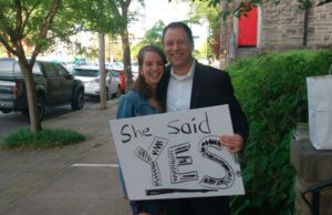 Bobby Ampezzan and Jillian Kremer.