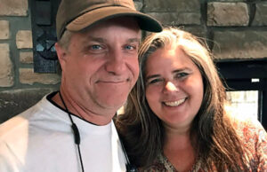 Don Dugan with his wife and business partner, Tasha Stratton.