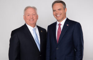 Brad Leggett (left) and Jeff Smith