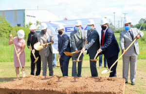 Local, state and federal leaders held a groundbreaking ceremony Monday for $11 million in transportation infrastructure projects at the Port of Little Rock.&nbsp;