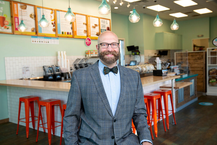 Stuart McLendon, CFO of Dyne Hospitality Group, a major Tropical Smoothie franchisee: “Things are looking pretty good for us on the sales front.”
