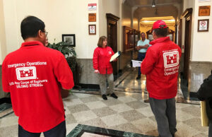 Teams from the Little Rock District of the Army Corps of  Engineers evaluated 15 properties selected by state officials for consideration as alternative care sites in the event Arkansas hospitals were overwhelmed by COVID-19 patients.