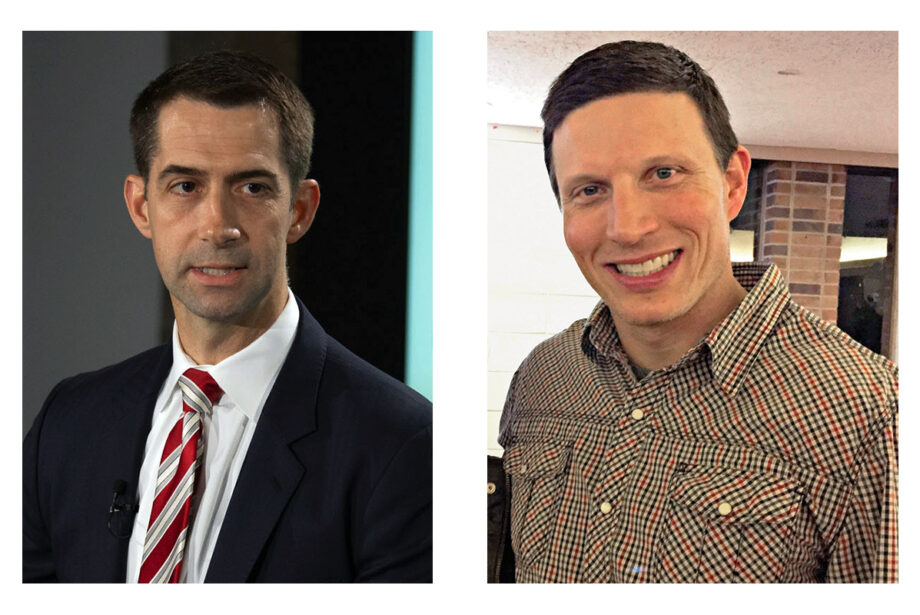 U.S. Sen. Tom Cotton and Bill Dillard III