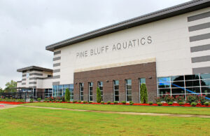 The Pine Bluff Aquatic Center opened in June 2019 and had a construction value of $11.2 million.