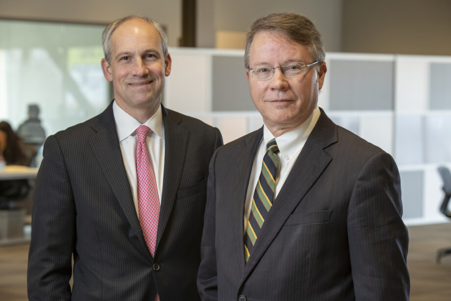 Adam Mitchell (left) and Phil Baldwin