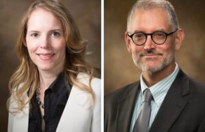 Misty Orpin and Rob Wells