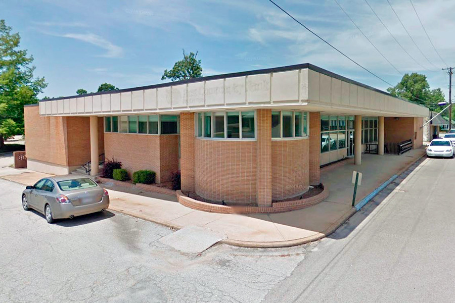 The former HQ of Pocahontas Federal Savings & Loan will be home to RiverBank.