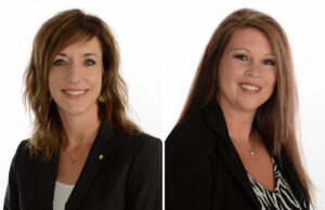 Katherine Polczynski and Melissa Kleusner of Relyance Bank in Hot Springs.