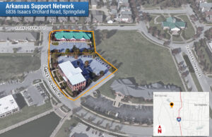 Parcel lines are not exact and shown for illustration only.