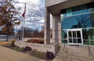 The Arkansas Teacher Retirement System Building at 1400 W. Third St. in Little Rock.