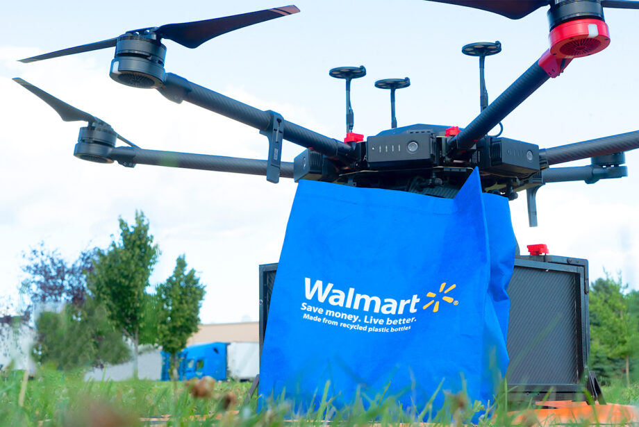 Walmart says it is testing package delivery via drones in Fayetteville, North Carolina, through a deal with drone company&nbsp;Flytrex.