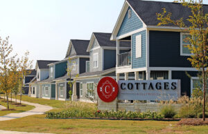 John Kendrick, director of business development for Landmark Properties Inc., which operates Cottages on Hollywood in Fayetteville, said the student housing complex is faring relatively well despite the pandemic.