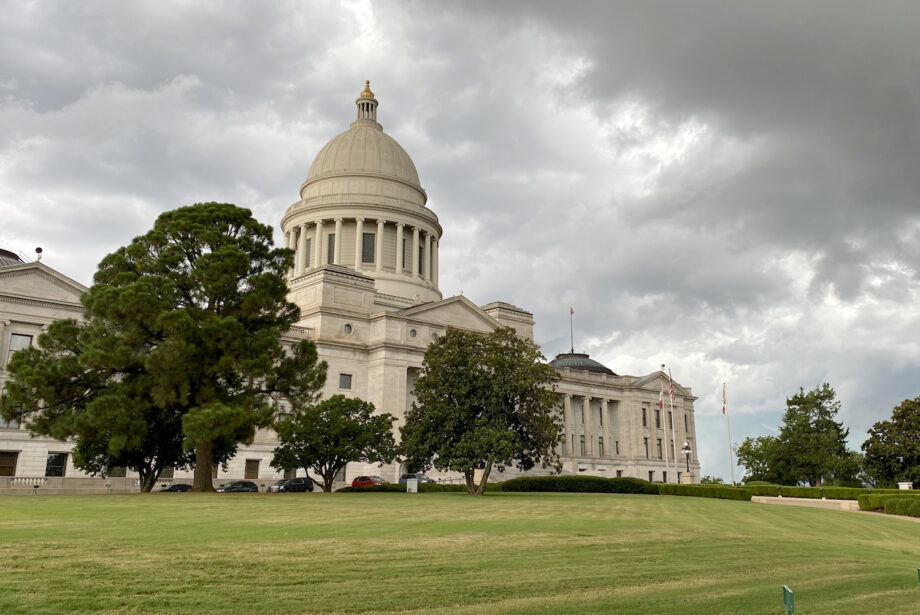 The Arkansas State Capitol in Little Rock.