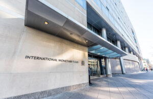 The&nbsp;International Monetary Fund building in Washington, D.C.