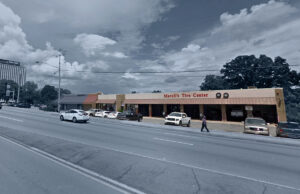 The commercial project at 1203-1205 S. University Ave. in Little Rock is a part of what was once known as Spaulding Plaza.