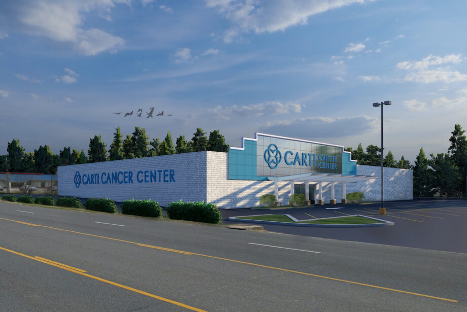 An architectural rendering of the new comprehensive CARTI Cancer Center in El Dorado, provided to CARTI by&nbsp;Polk Stanley Wilcox