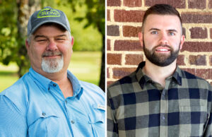 Rusty Deckard and Joey Daigle of The Crow Group Inc. in Morrilton