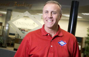 Tracy French, president and CEO of Centennial Bank in Conway.