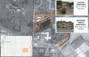 Parcel lines approximate and shown for illustration only.