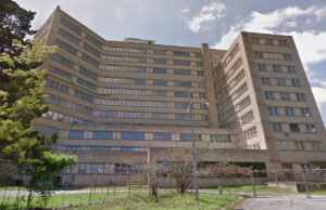 A former VA hospital at 300 E. Roosevelt Road in Little Rock