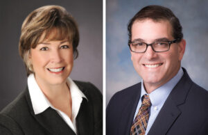 Nicki Hilliard and Lynn Crouse of the Arkansas Pharmacists Association