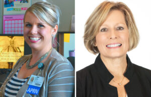 Sara Jones and Leanne Lefler of the UAMS College of Nursing in Little Rock