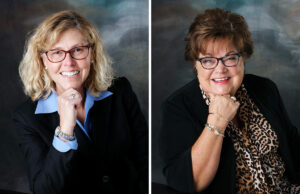 Stephanie Cooke and Jimmy Lou Brandon of the Helena Health Foundation