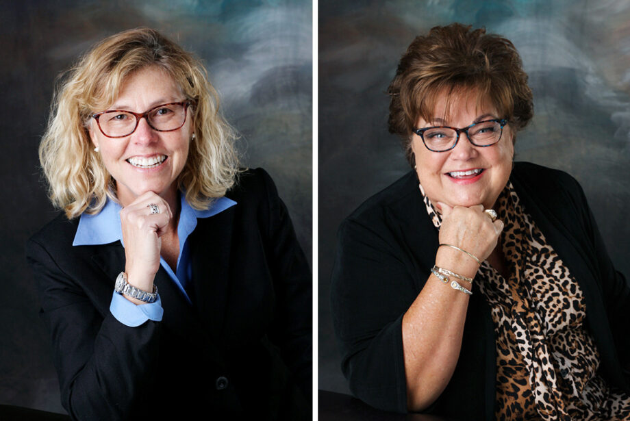 Stephanie Cooke and Jimmy Lou Brandon of the Helena Health Foundation