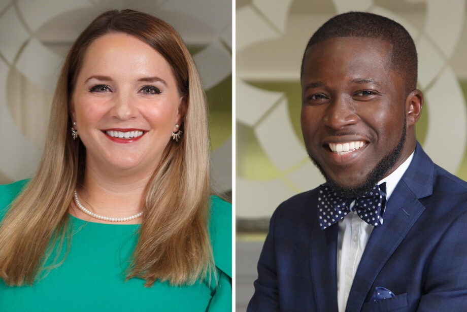 Alexandra Rouse and Shannon Williams of the Arkansas Community Foundation