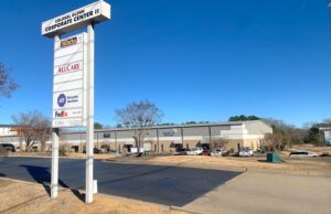 The Colonel Glenn Corporate Center at&nbsp;10600 and 10620 Colonel Glenn Road in Little Rock.