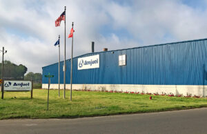 The front of Amfuel’s main plant on Firestone Drive in Magnolia.