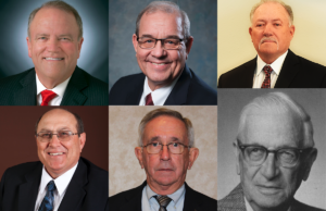 Top row, from left:&nbsp;Mark Waldrip,&nbsp;Randy Veach and&nbsp;Joe Don Greenwood. Bottom row, from left:&nbsp;Rick Cartwright,&nbsp;Andrew Wargo III and&nbsp;Russell Roy Reynolds.