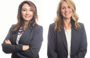 Michelle Dodroe of Crafton Tull's Fort Smith office and Karen McCurdy of Rogers