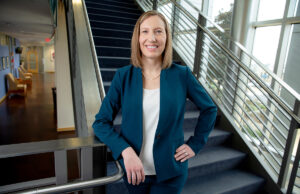 Amanda George, chief financial officer for the University of Arkansas for Medical Sciences, worries that pre-COVID-19 patient volumes may never return.