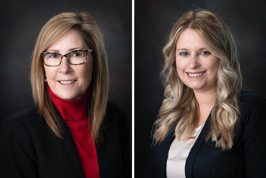 Sue Colinger and Kayla Jones of Armor Bank in Marianna