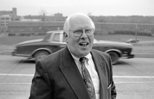 Pat Lynch in 1994, when he was a KARN mentor to Michael Hibblen, who took this portrait.