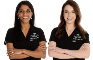 Dr. Rutvi Patel and Dr. Heather Bartels of McFarland Eye Care in Little Rock