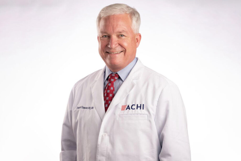 Dr. Joe Thompson of the Arkansas Center for Health Improvement