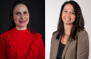 Little Rock Technology Park Authority Board members Jessica Flake Dearnley and Christina Clark