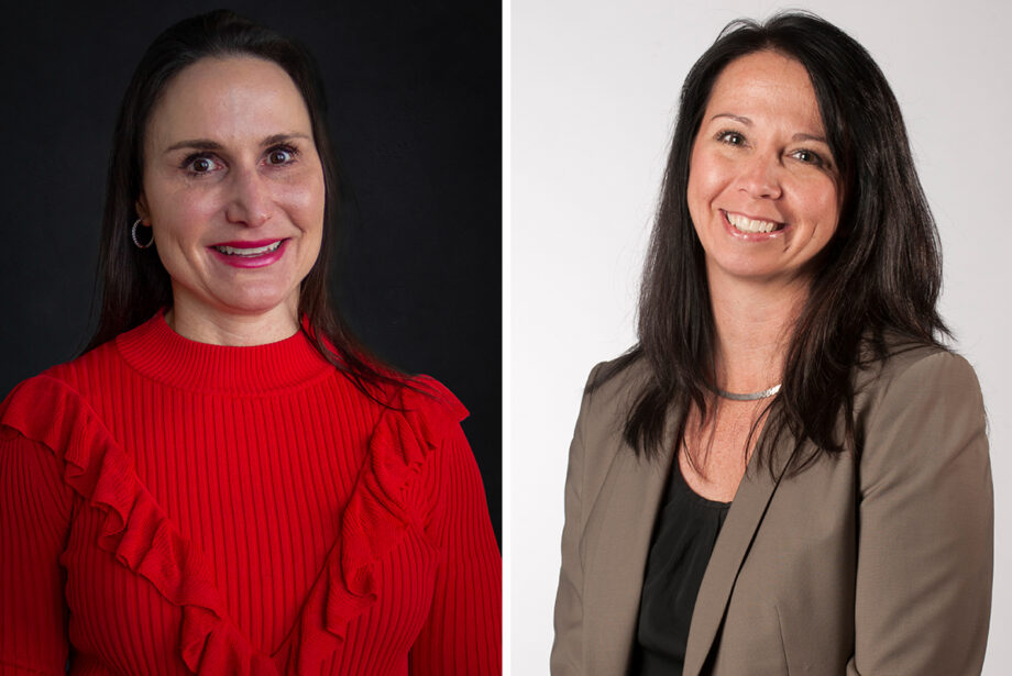 Little Rock Technology Park Authority Board members Jessica Flake Dearnley and Christina Clark