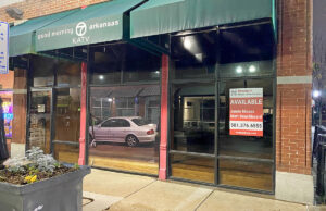 KATV’s old River Market location on President Clinton Avenue in Little Rock is now for lease.